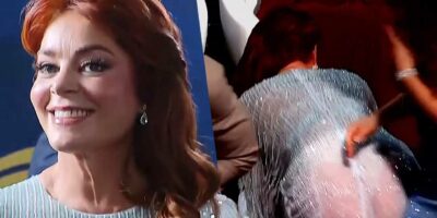 Kim-Lian van der Meij maakt modemisser: rode string duidelijk zichtbaar onder jurk