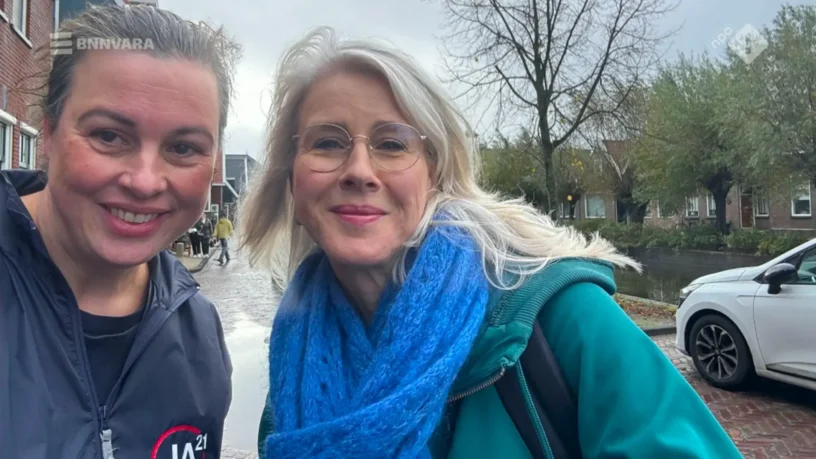 Jeroen Pauw maakt gehakt van Mona Keijzer en Annabel Nanninga om gênante Volendam-foto Jeroen Pauw maakt gehakt van Mona Keijzer en Annabel Nanninga om gênante Volendam-foto
