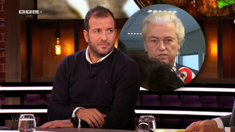 Rafael van der Vaart kiest partij: ‘Wilders is de enige die normaal praat