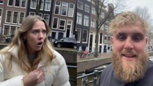 Jutta Leerdam woedend: Jake Paul duikt op met blondine in Amsterdam