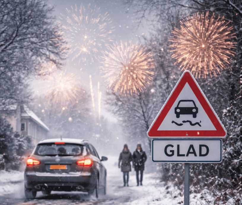 Nederland glibbert 2025 uit met gladheid en winterse buien