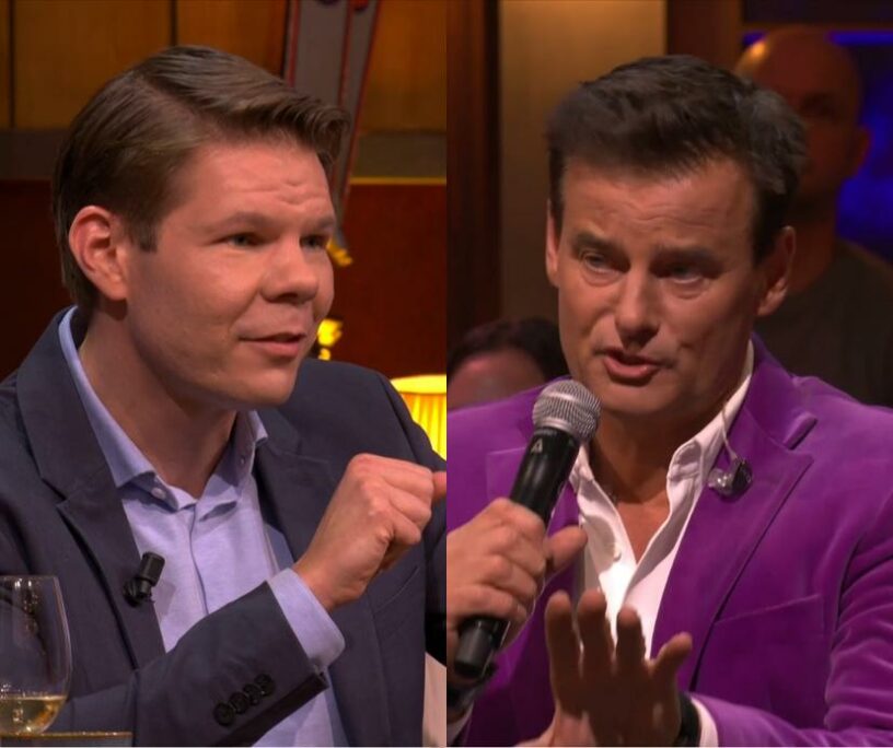 Live-tv ontspoort wanneer Victor Vlam de aanval opent op Wilfred Genee
