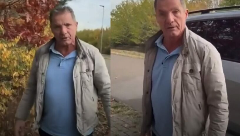 John de Bever belandt in bizarre verkeersruzie langs de weg