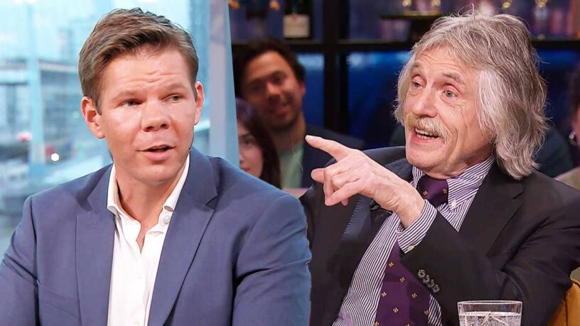 Johan Derksen trekt beerput open over Victor Vlam: ‘Hij is niet meer welkom bij ons’
