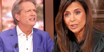 Sandra Schuurhof en Guido den Aantrekker vliegen elkaar in de haren live op tv