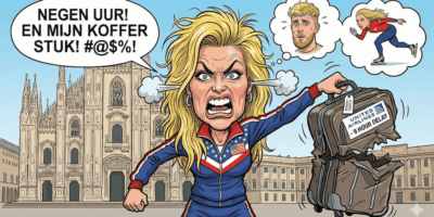 Drama in Milaan: Schoonmoeder Jutta Leerdam zorgt direct voor enorme rel na horrorvlucht