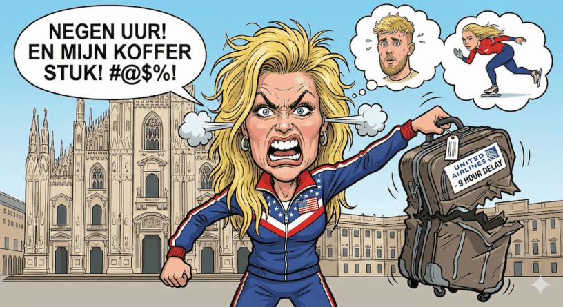 Drama in Milaan: Schoonmoeder Jutta Leerdam zorgt direct voor enorme rel na horrorvlucht