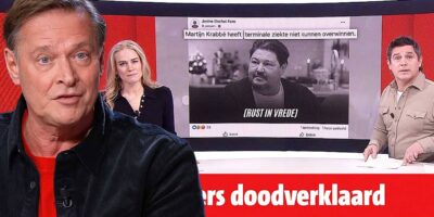 Kijkers in shock door harteloze doodverklaring Martijn Krabbé bij Editie NL