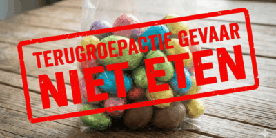 Bizar: Jamin verkoopt doodleuk paaseitjes vol stukken plastic
