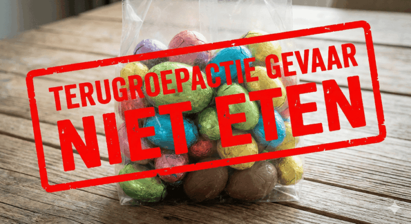 Bizar: Jamin verkoopt doodleuk paaseitjes vol stukken plastic