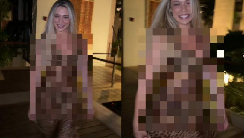 ‘Heeft ze wel iets aan?’ Video van Jutta Leerdam en Jake Paul gaat compleet viral