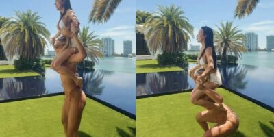 Jutta Leerdam laat monden openvallen met gewaagde fitnessstunt in bikini